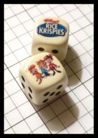 Dice : Dice - My Designs - Cereal Rice Krispies Mixed Pair - Aug 2012